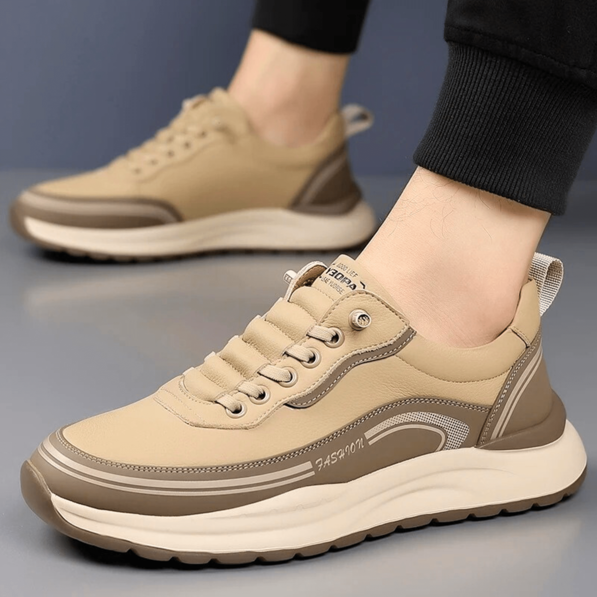 LAURENT MONACO | CHAUSSURES DE RUE AMORTISSÉES POUR HOMMES