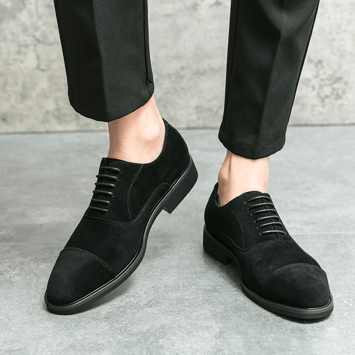 LAURENT MONACO | CHAUSSURES EN DAIM POUR HOMMES