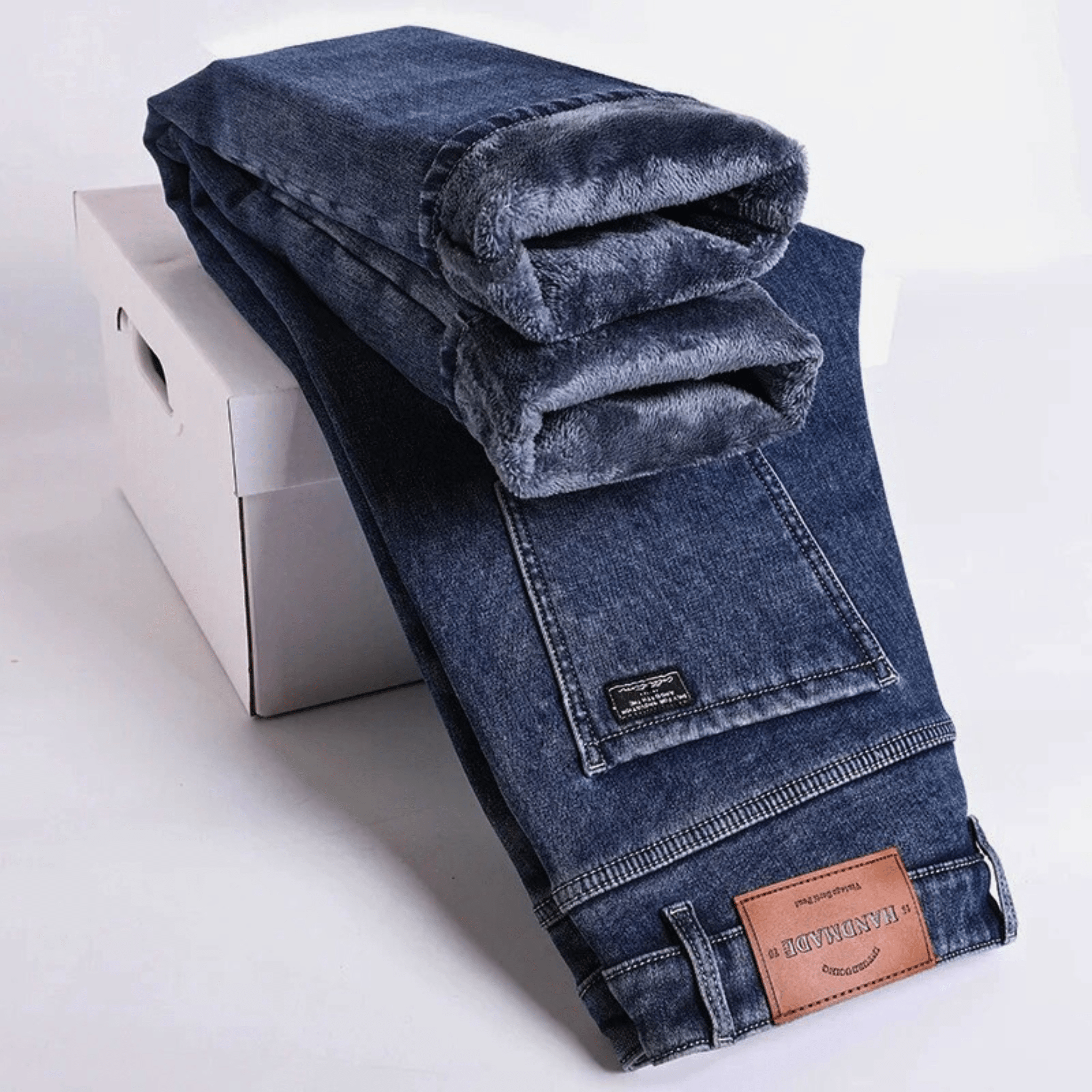 LAURENT MONACO | PANTALON EN DENIM THERMIQUE