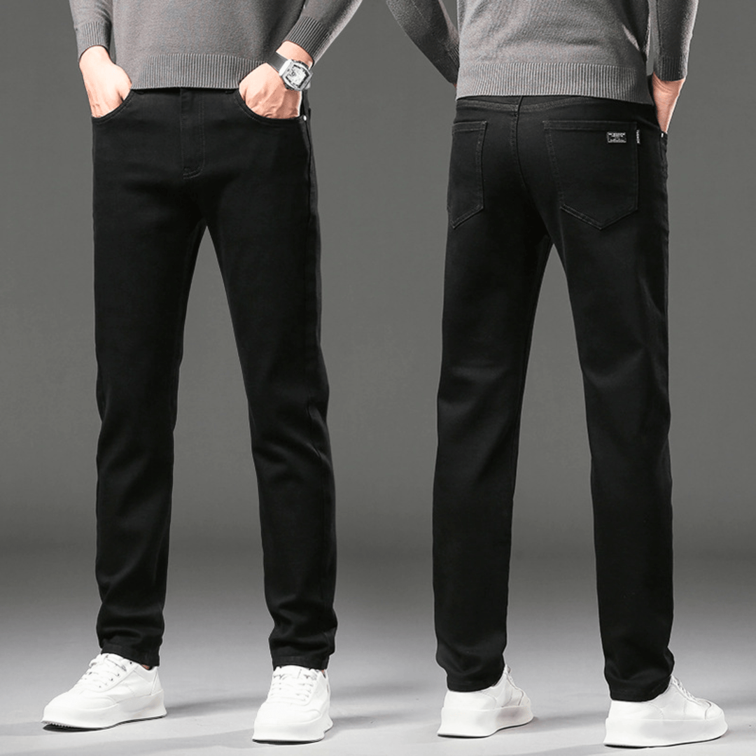 LAURENT MONACO | PANTALON EN DENIM THERMIQUE