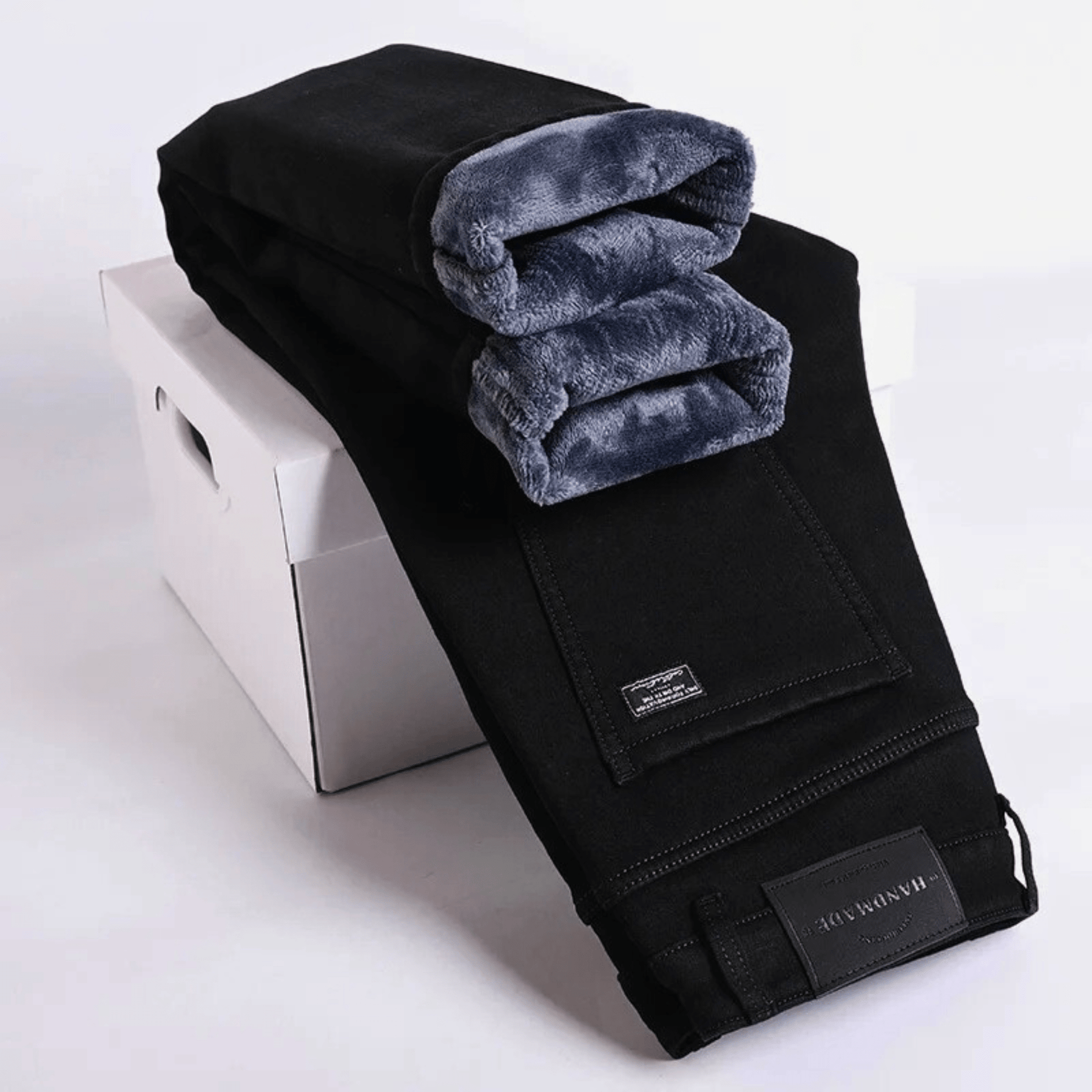 LAURENT MONACO | PANTALON EN DENIM THERMIQUE