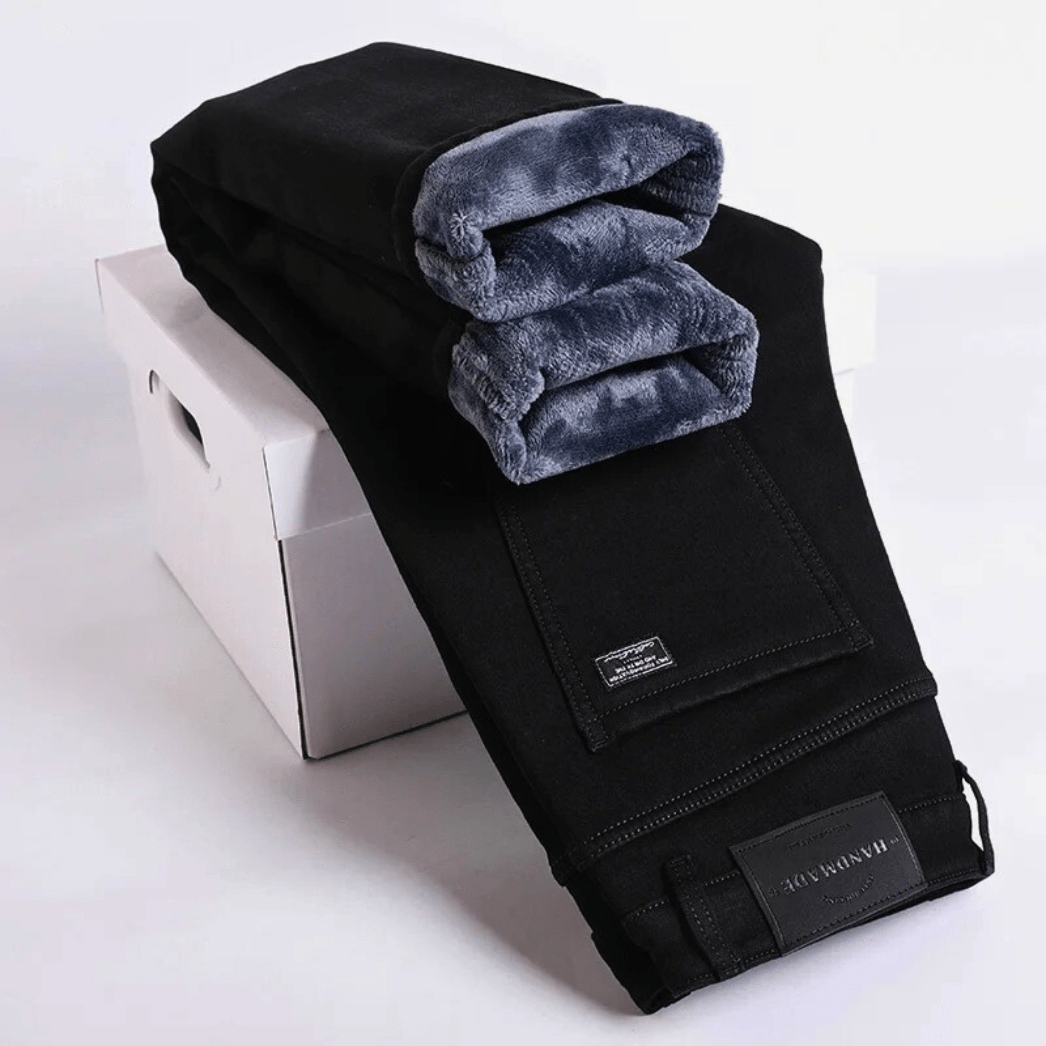 LAURENT MONACO | PANTALON EN DENIM THERMIQUE
