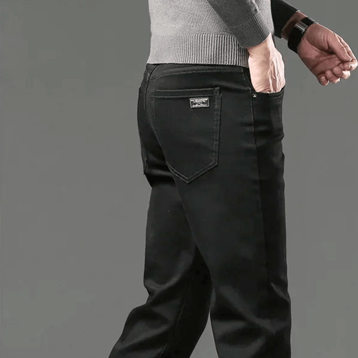 LAURENT MONACO | PANTALON EN DENIM THERMIQUE