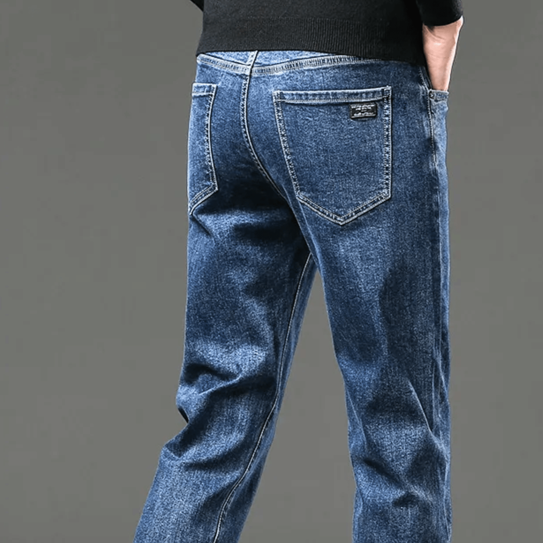 LAURENT MONACO | PANTALON EN DENIM THERMIQUE