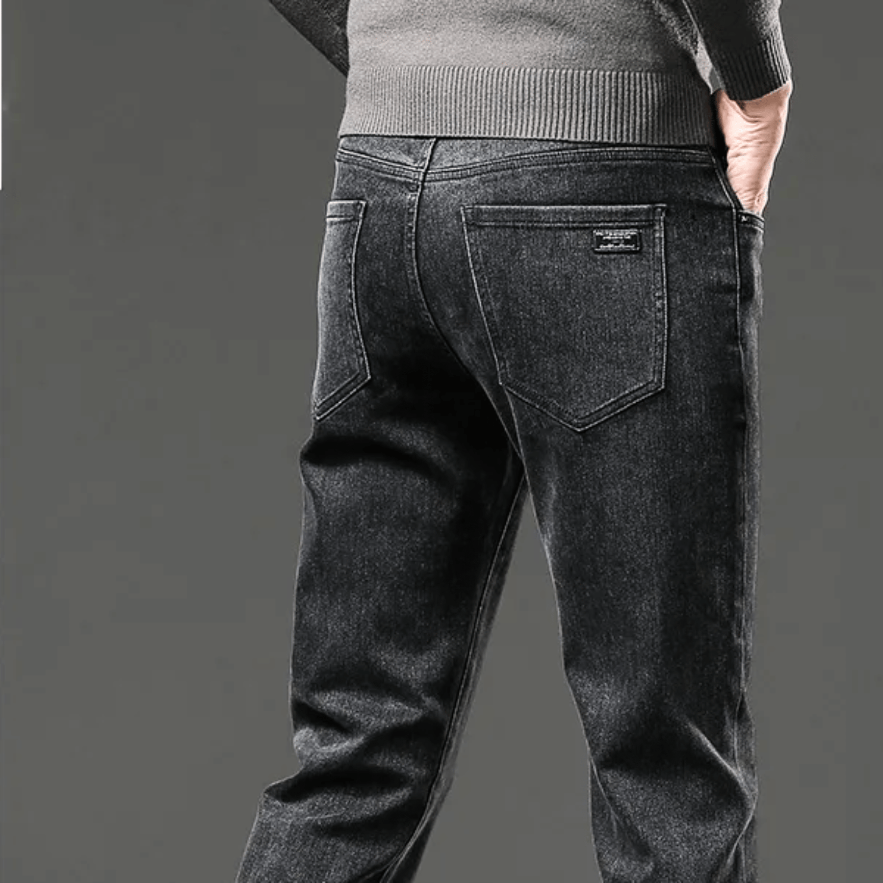 LAURENT MONACO | PANTALON EN DENIM THERMIQUE