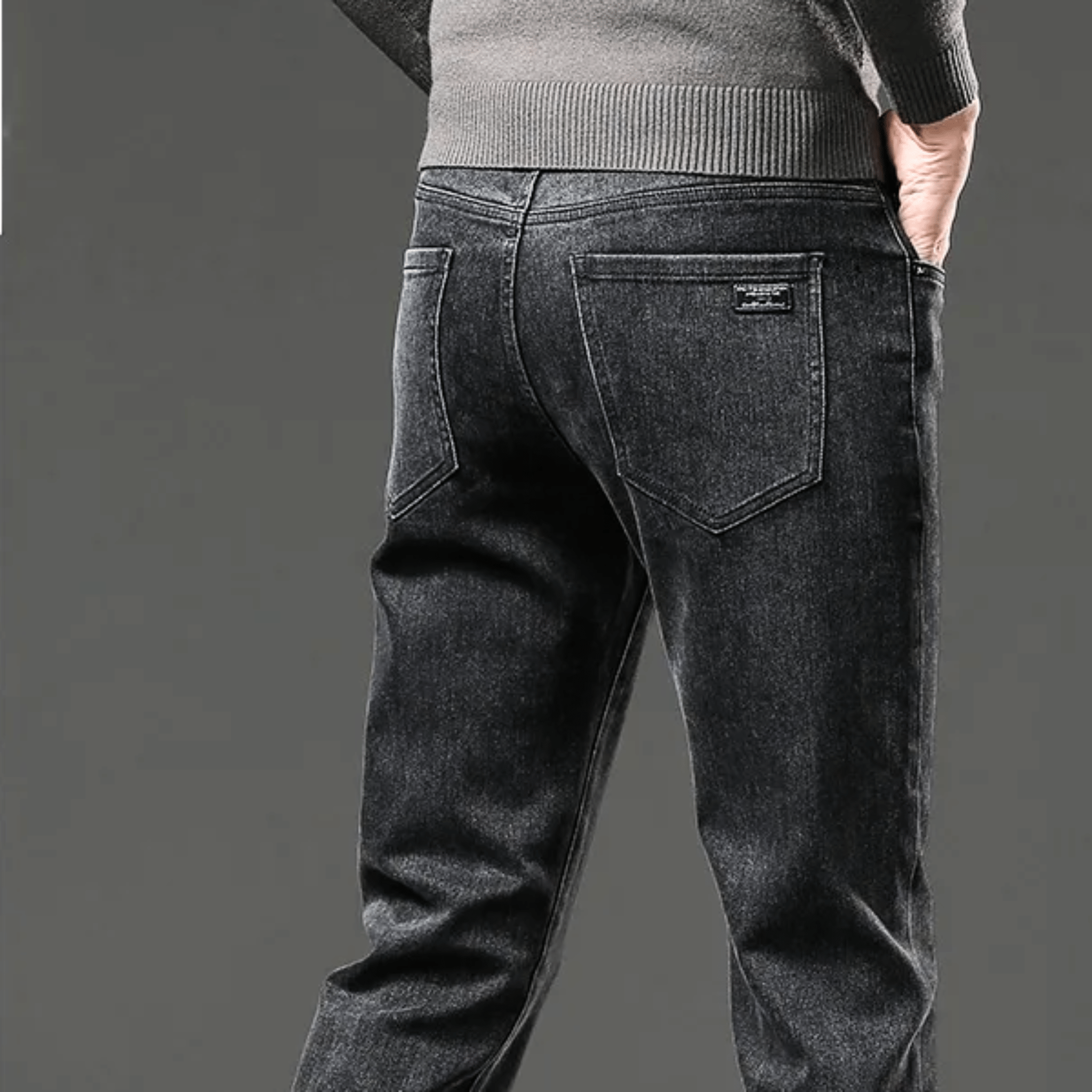 LAURENT MONACO | PANTALON EN DENIM THERMIQUE