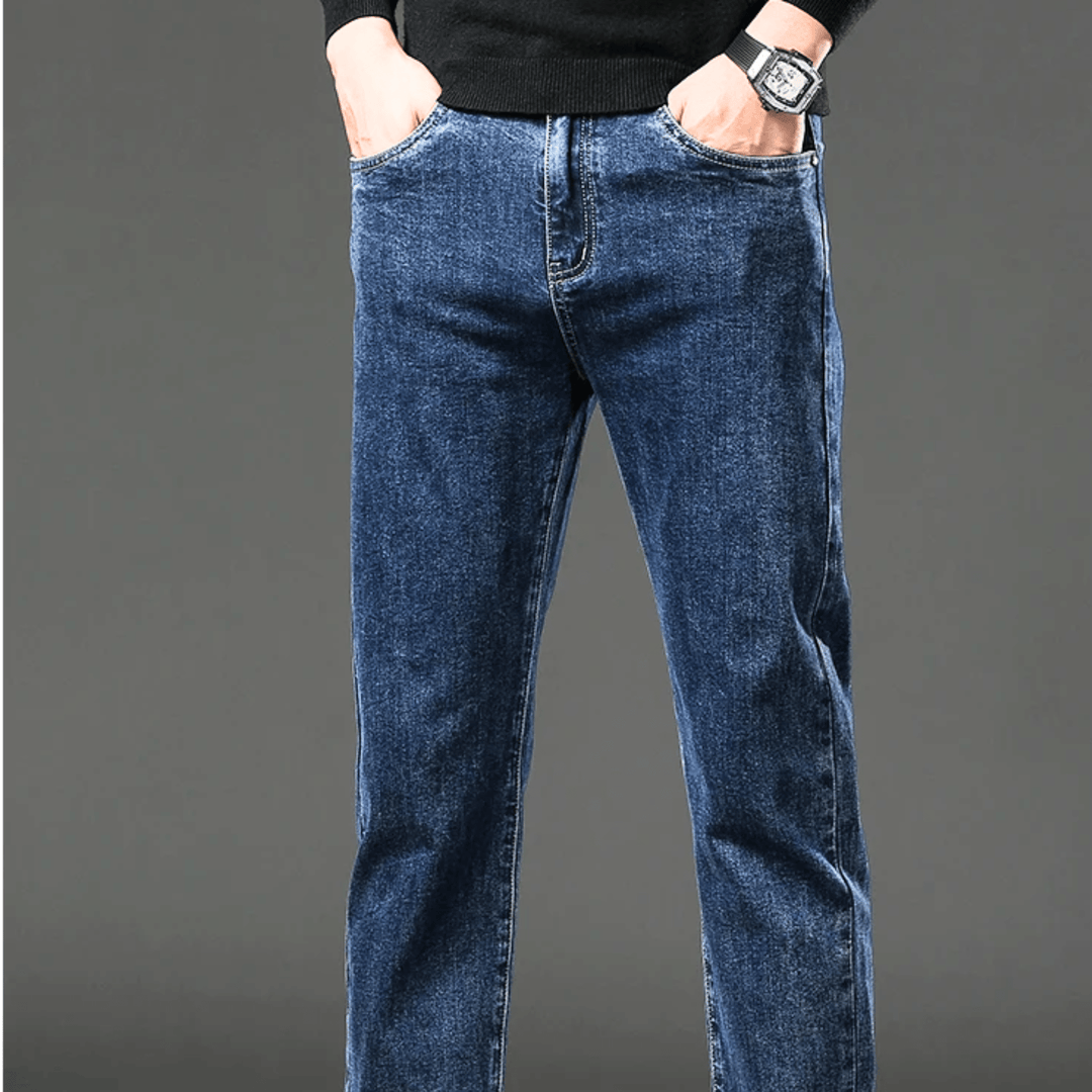 LAURENT MONACO | PANTALON EN DENIM THERMIQUE