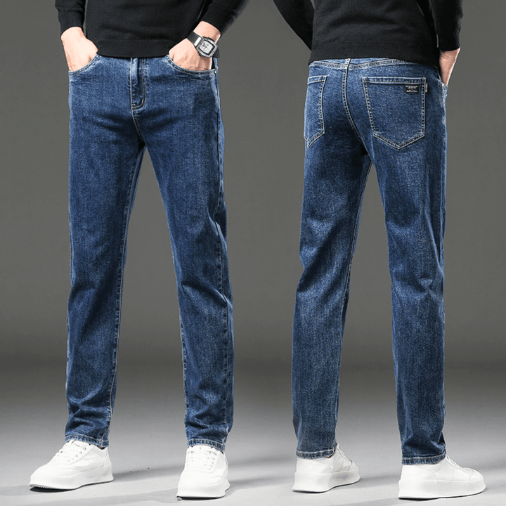 LAURENT MONACO | PANTALON EN DENIM THERMIQUE