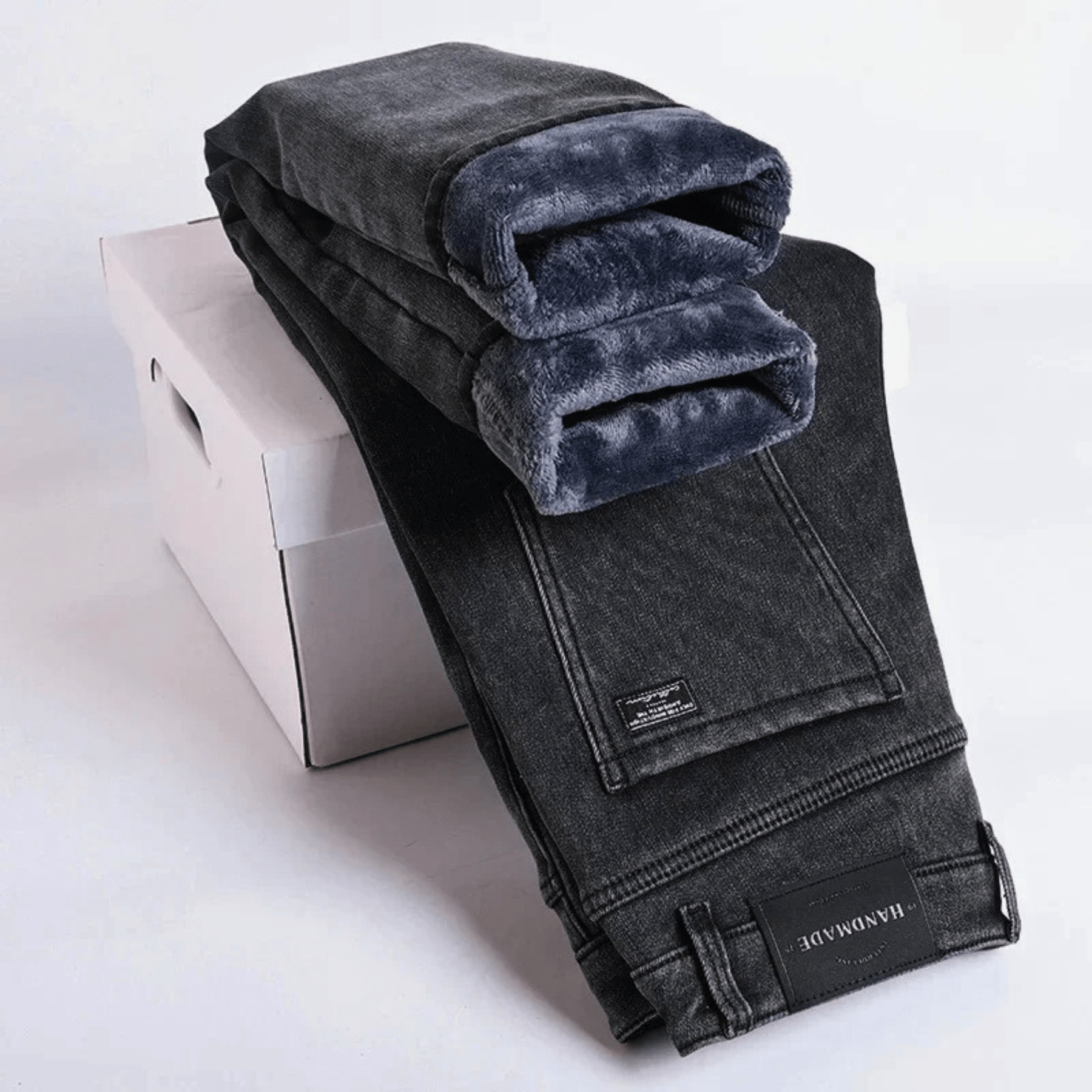 LAURENT MONACO | PANTALON EN DENIM THERMIQUE