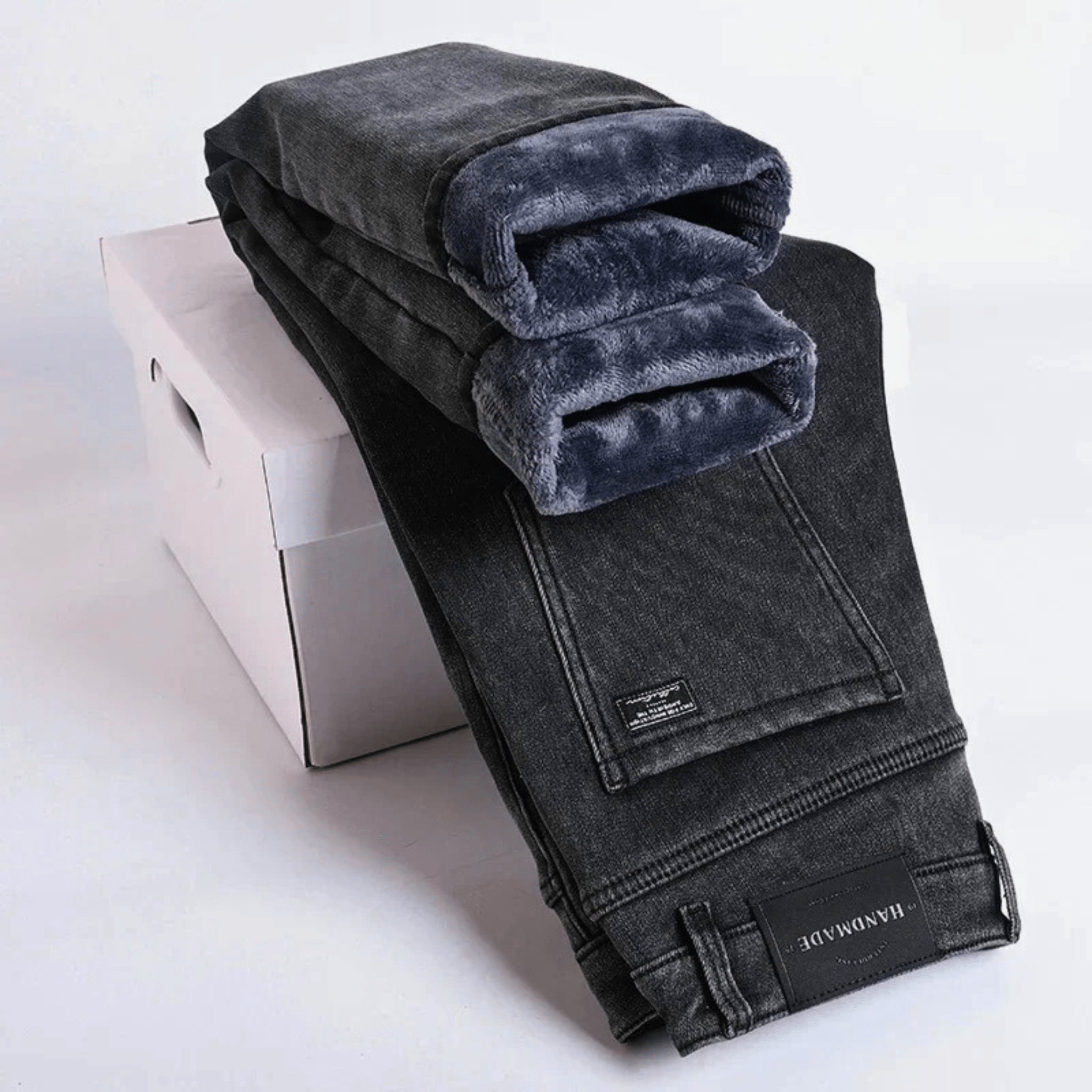 LAURENT MONACO | PANTALON EN DENIM THERMIQUE
