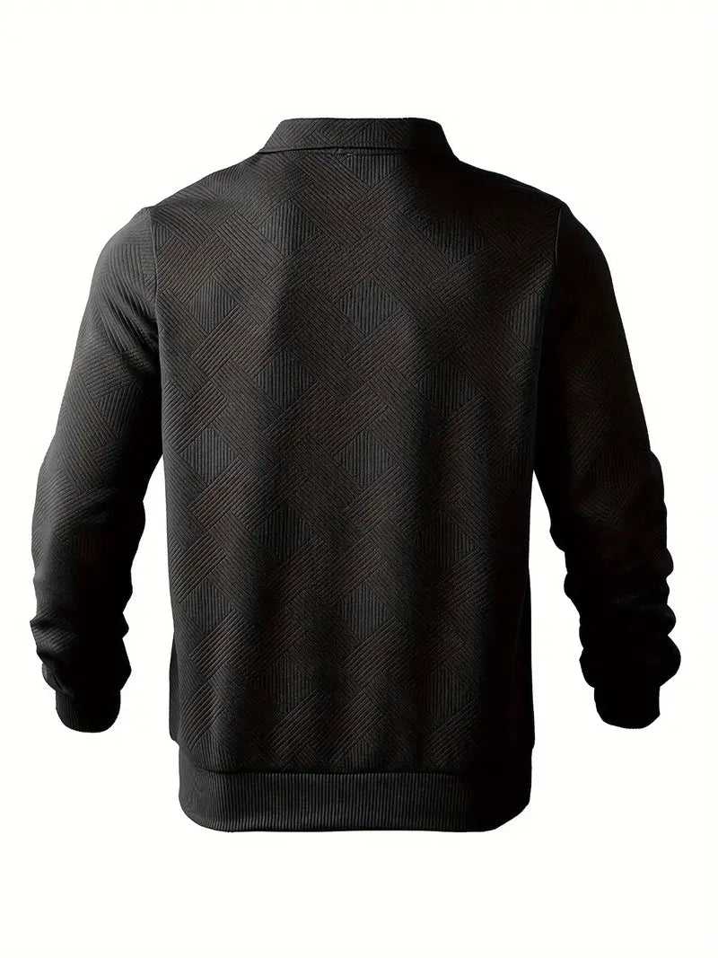 LAURENT MONACO| PULL À MAILLE GÉOMÉTRIQUE POUR HOMME